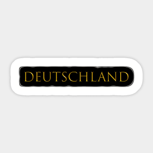 Deutschland (Germany) Sticker